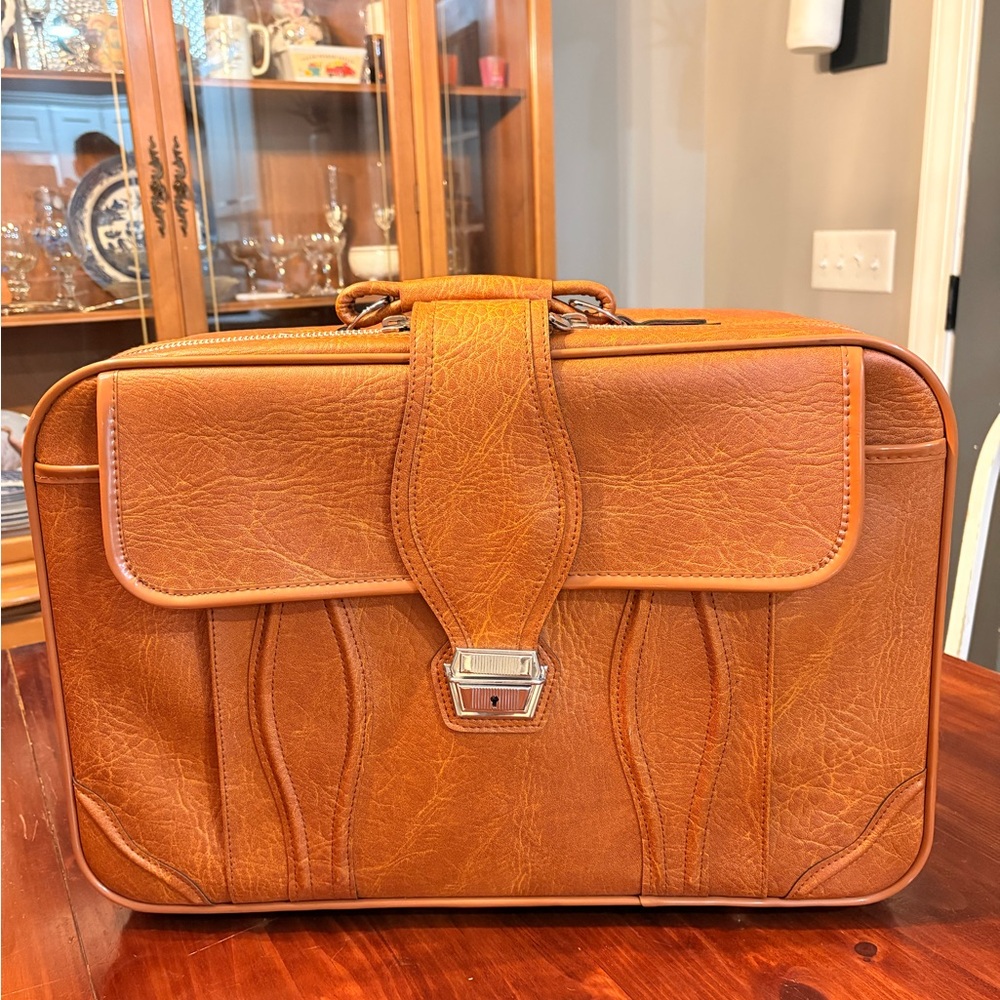 Men's Vintage Leather Travel Bag
